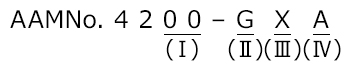 AAMNo.4400(1)–G(2)X(3)A(4)